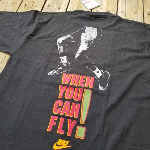 Rare! Vintage New Nike Michael Jordan T Shirt NWT - Picture 5 of 7